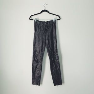 JCrew Collection Leather Leggings